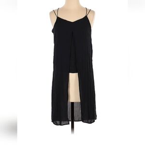 Dex Black Flowy Tank Top